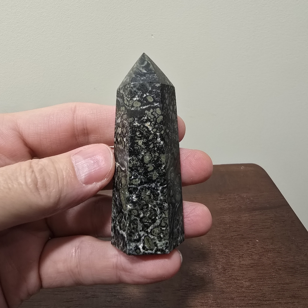 Kambaba Jasper Crystal Tower
